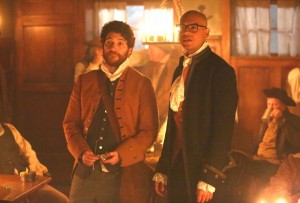 MAKING HISTORY: L-R:  Adam Pally and Yassir Lester in MAKING HISTORY coming soon to FOX.  ©2016 Fox Broadcasting Co.  Cr:  Qantrell Colbert/FOX