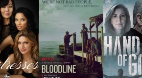 3 séries s’arrêtent : Mistresses, Bloodline et Hand of God