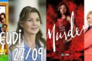 Jeudi 27/09, ce soir : Grey’s, Good Place, Murphy Brown, HTGAWM, SWAT, Mom