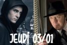 Jeudi 03/01, ce soir : Gotham et The Blacklist