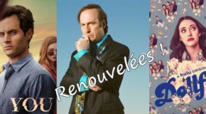 Renouvellements pour Dollface, Better Call Saul, YOU et 6 autres