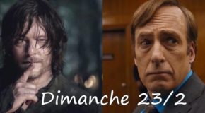 Dimanche 23/02, ce soir : Better Call Saul, The Walking Dead