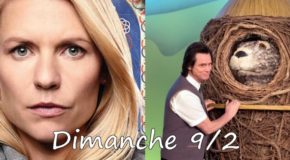 Dimanche 9/2, ce soir : Homeland et Kidding