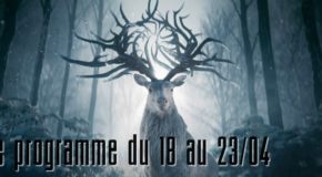 Votre programme du 18 au 23/04