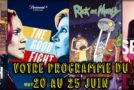 VOTRE PROGRAMME DU 20 au 25/06